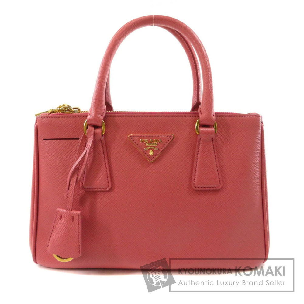 Prada Galleria tote textured Saffiano leather Red